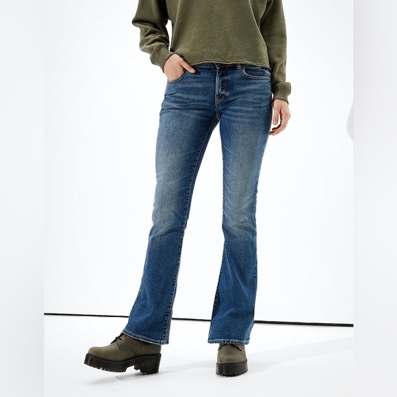 American Eagle Outfitters Denim - American Eagle size 14 Kick Boot